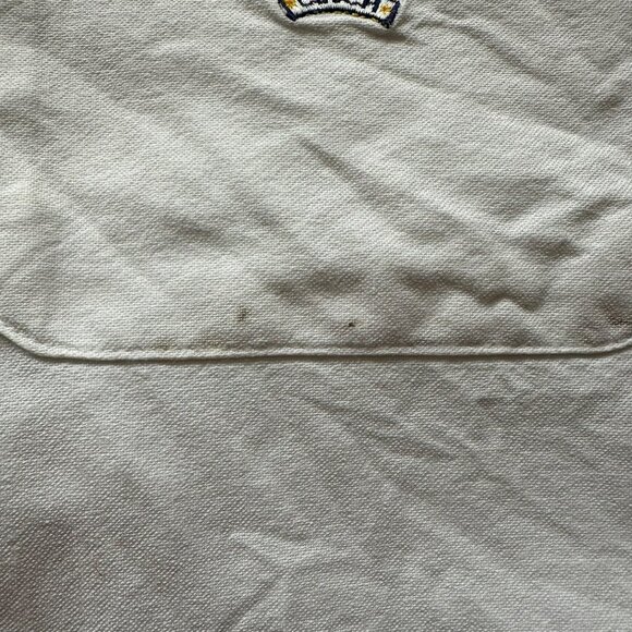 Cinch Men's Size Medium White Long Sleeve Button Up Shirt 100% Cotton - Picture 2 of 13